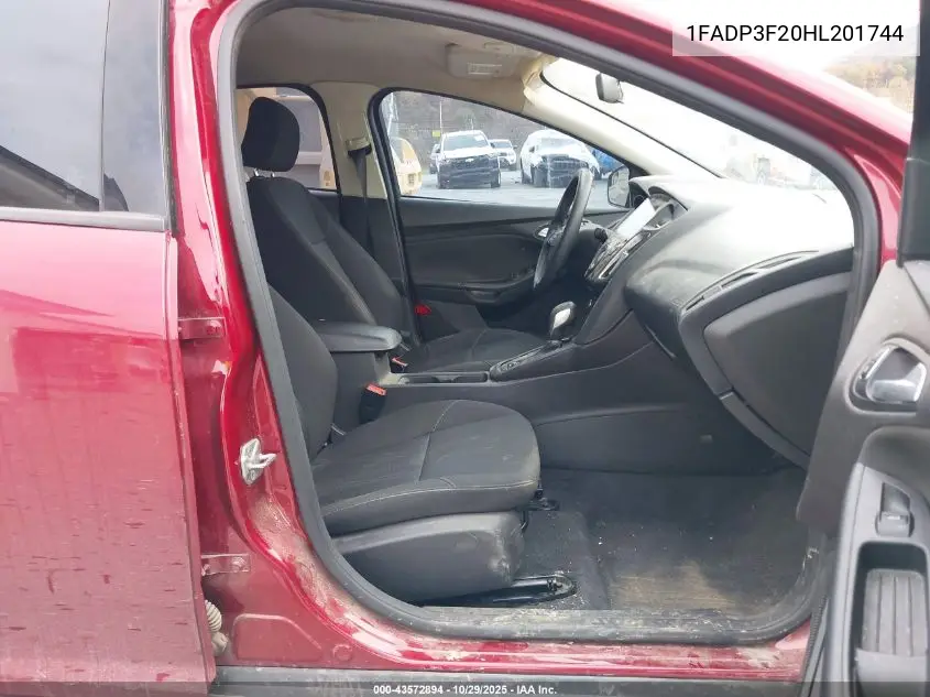 1FADP3F20HL201744 2017 Ford Focus Se