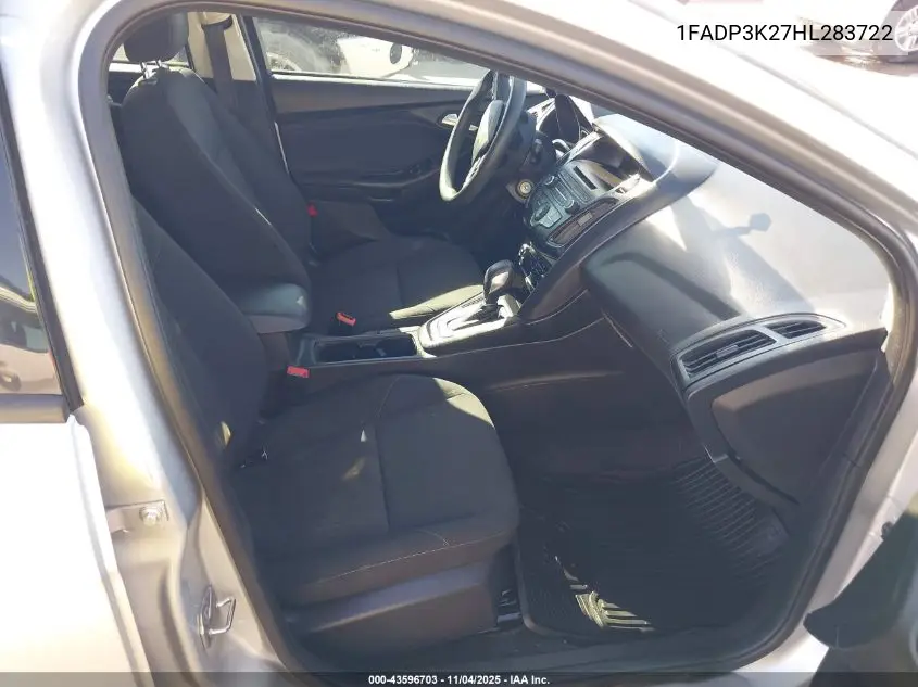 1FADP3K27HL283722 2017 Ford Focus Se