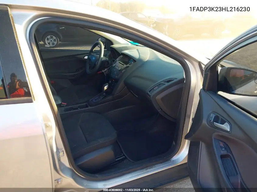 1FADP3K23HL216230 2017 Ford Focus Se
