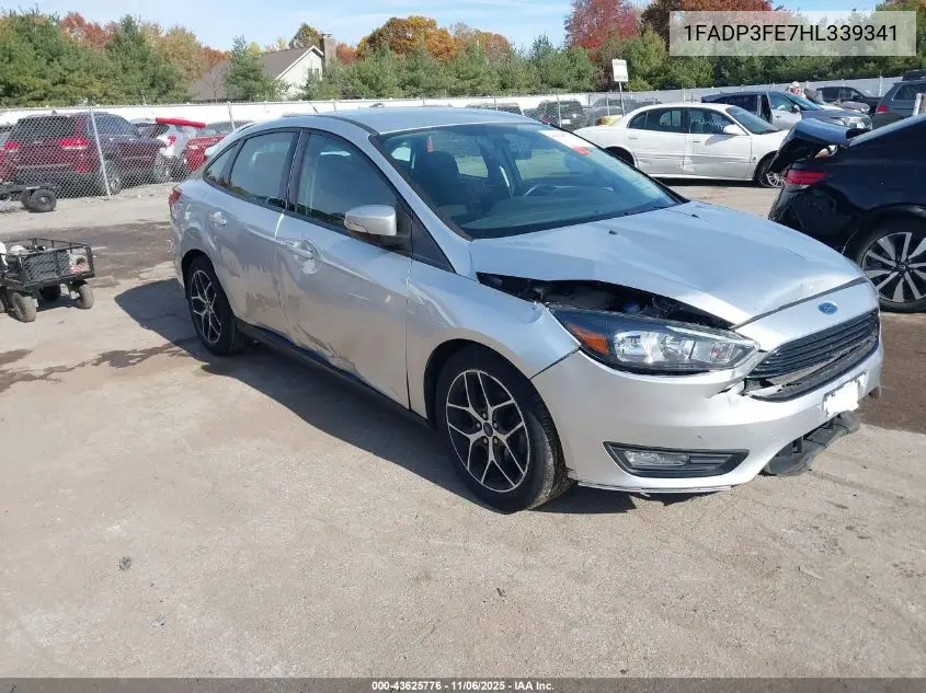 1FADP3FE7HL339341 2017 Ford Focus Se