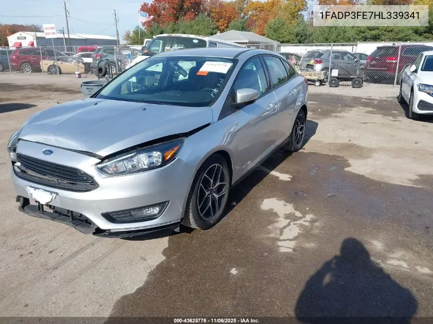 1FADP3FE7HL339341 2017 Ford Focus Se