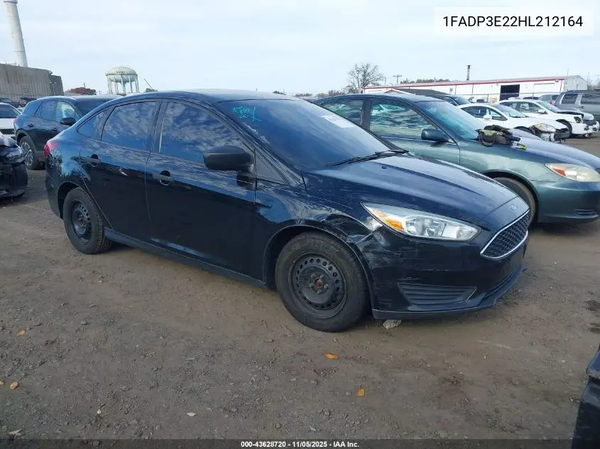 1FADP3E22HL212164 2017 Ford Focus S