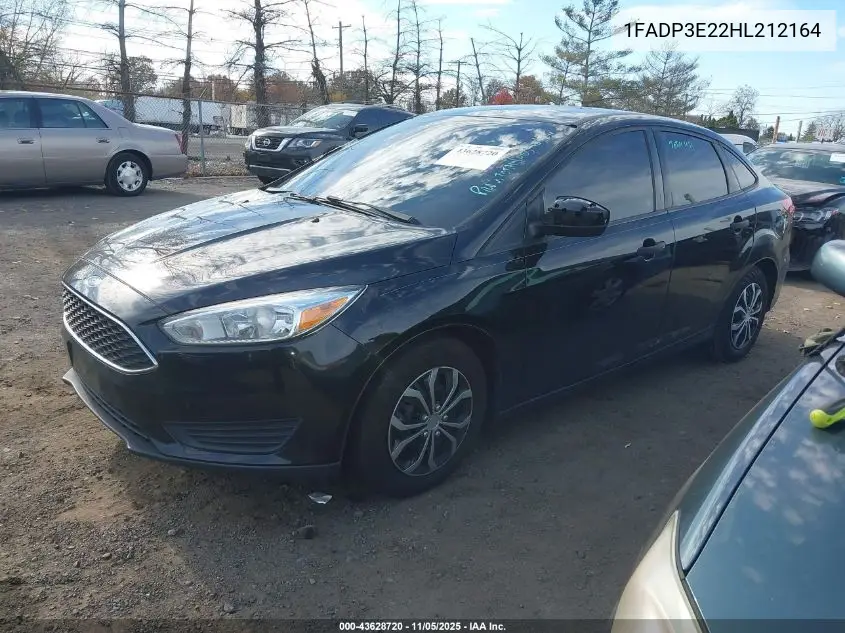 1FADP3E22HL212164 2017 Ford Focus S