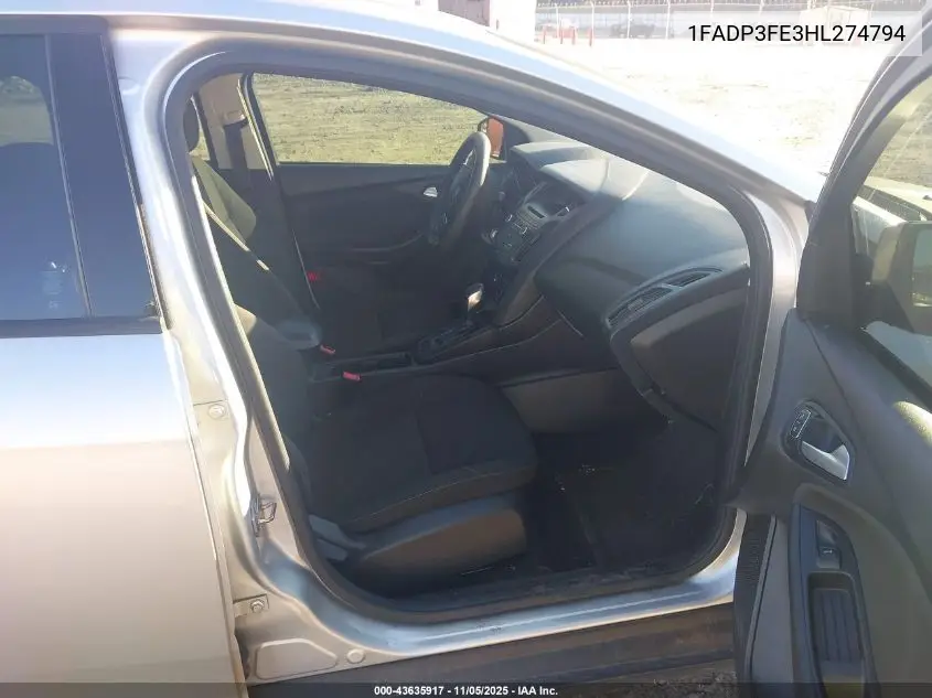 1FADP3FE3HL274794 2017 Ford Focus Se