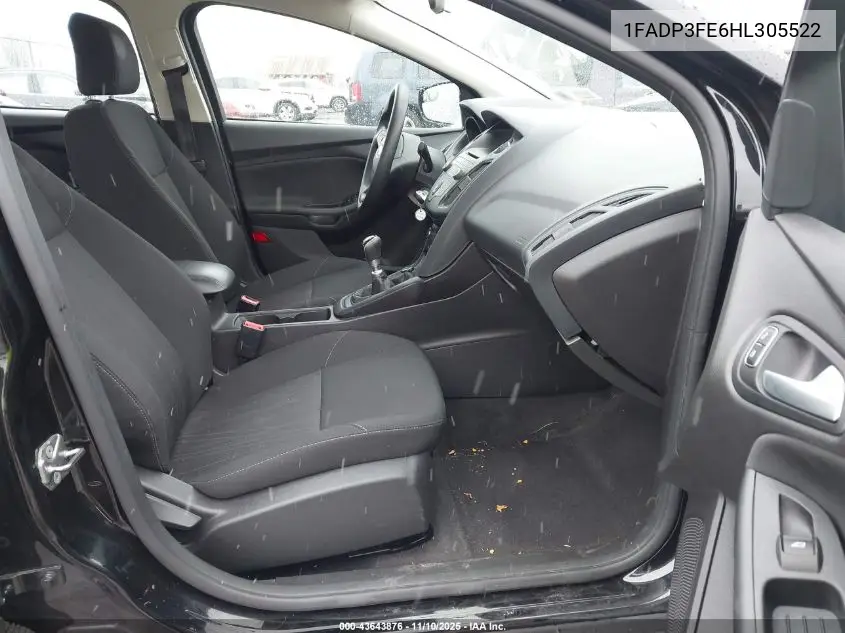 1FADP3FE6HL305522 2017 Ford Focus Se
