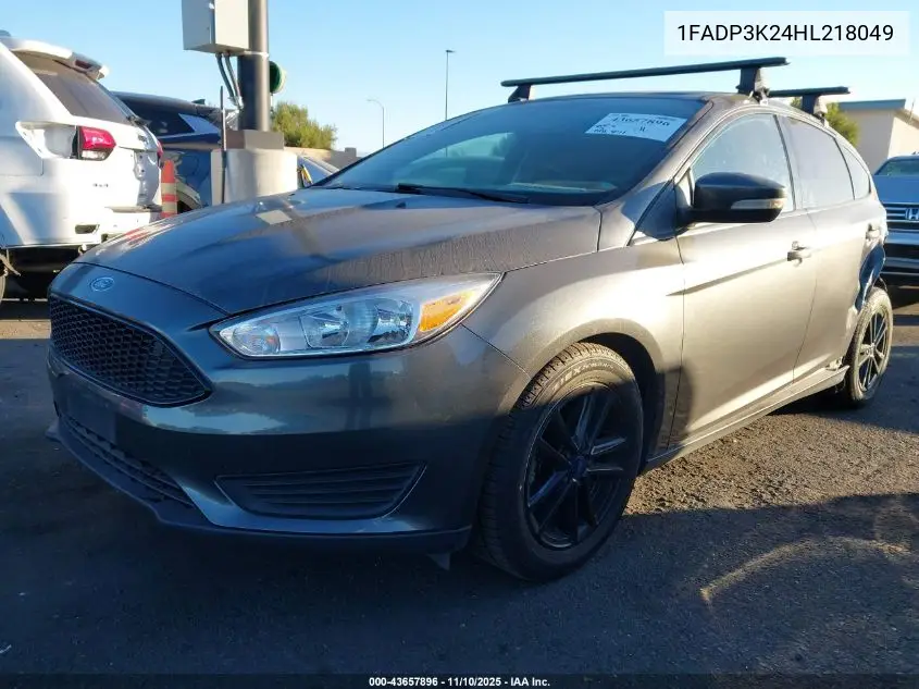 1FADP3K24HL218049 2017 Ford Focus Se
