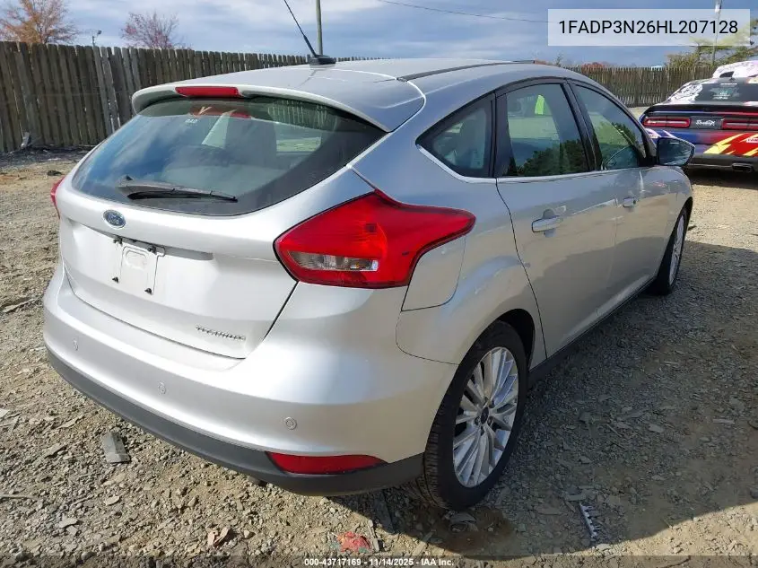 1FADP3N26HL207128 2017 Ford Focus Titanium