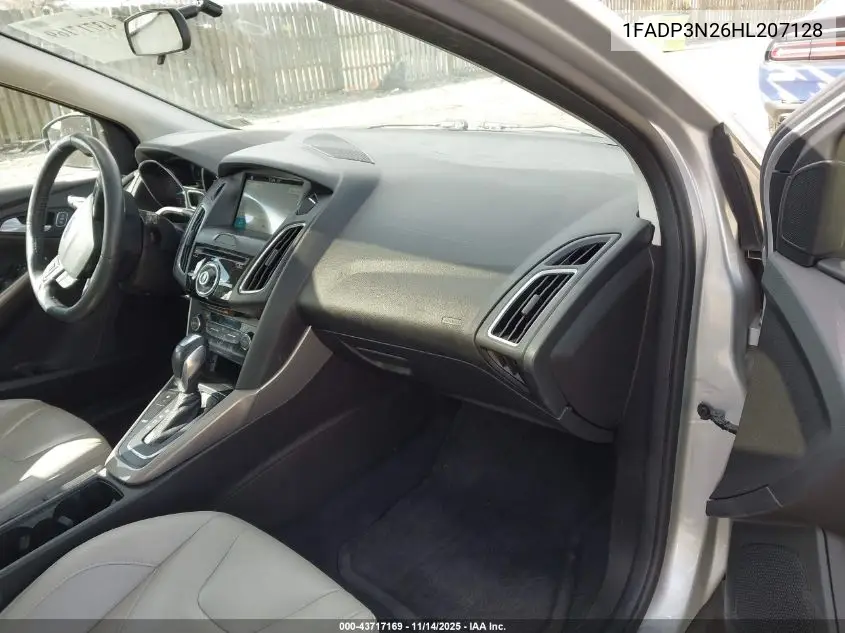 1FADP3N26HL207128 2017 Ford Focus Titanium