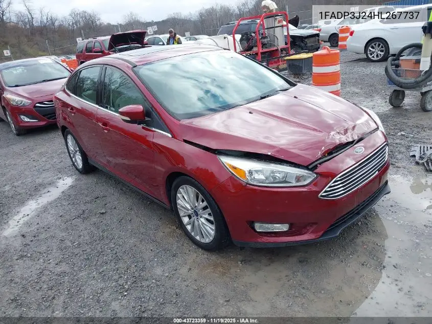 1FADP3J24HL267737 2017 Ford Focus Titanium