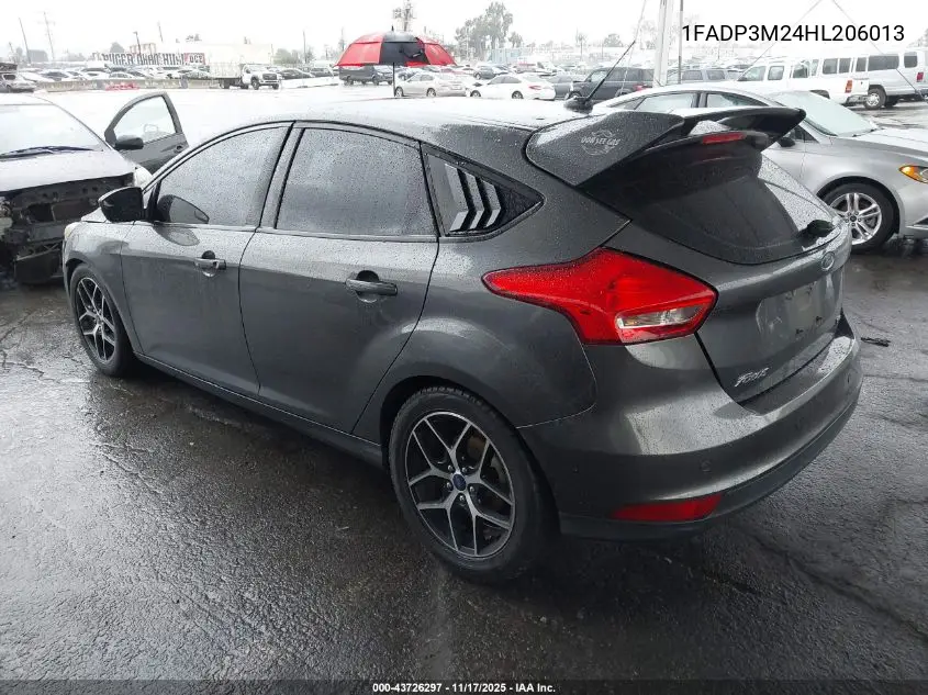1FADP3M24HL206013 2017 Ford Focus Sel