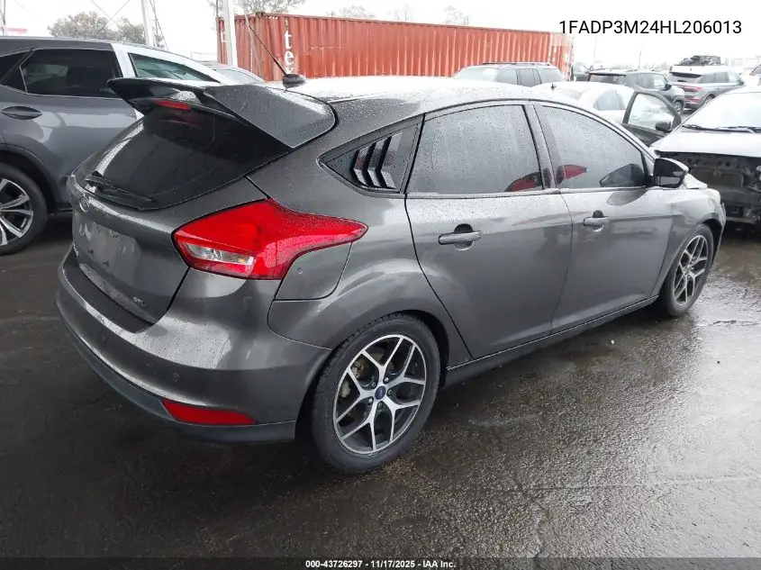 1FADP3M24HL206013 2017 Ford Focus Sel