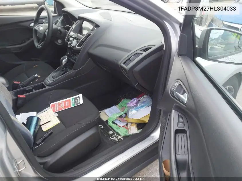 1FADP3M27HL304033 2017 Ford Focus Sel