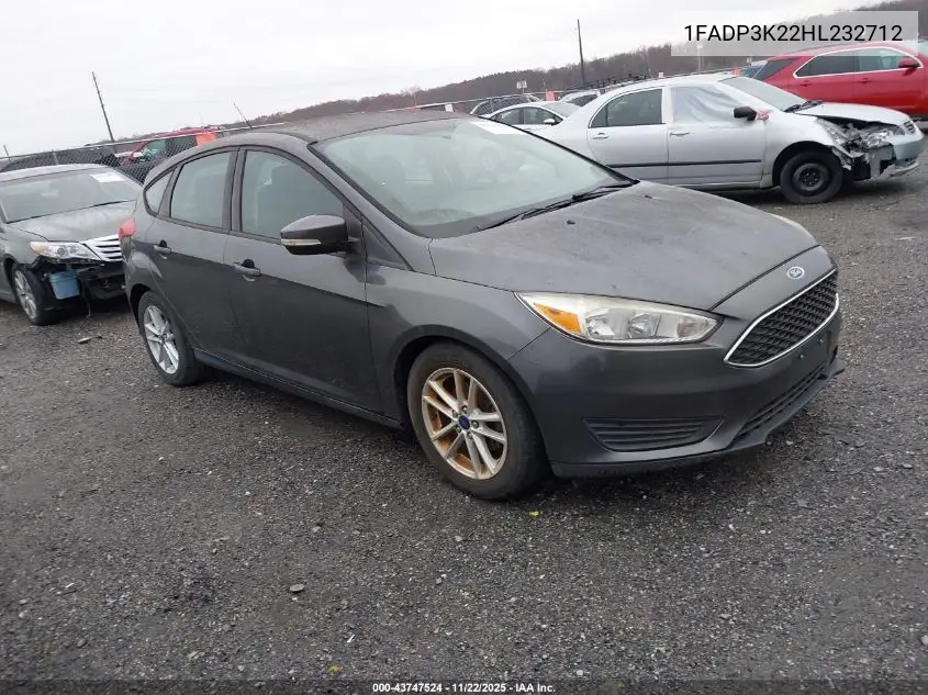 1FADP3K22HL232712 2017 Ford Focus Se