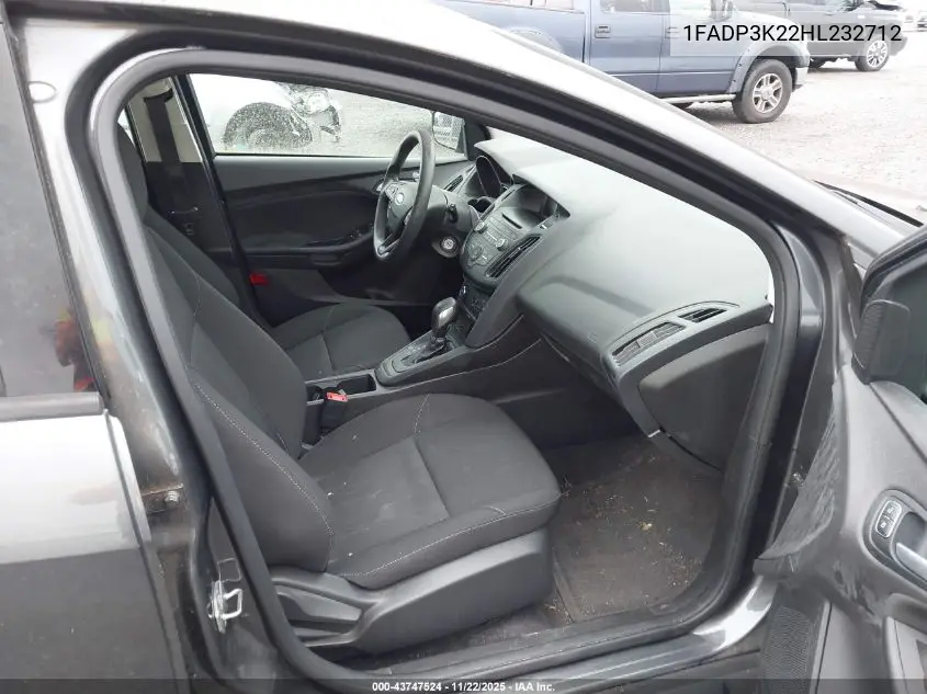 1FADP3K22HL232712 2017 Ford Focus Se