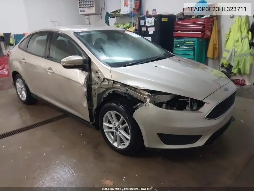 1FADP3F23HL323711 2017 Ford Focus Se