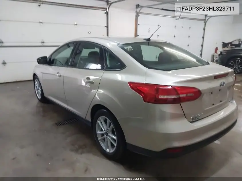 1FADP3F23HL323711 2017 Ford Focus Se