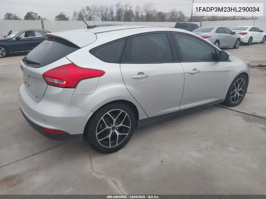 1FADP3M23HL290034 2017 Ford Focus Sel
