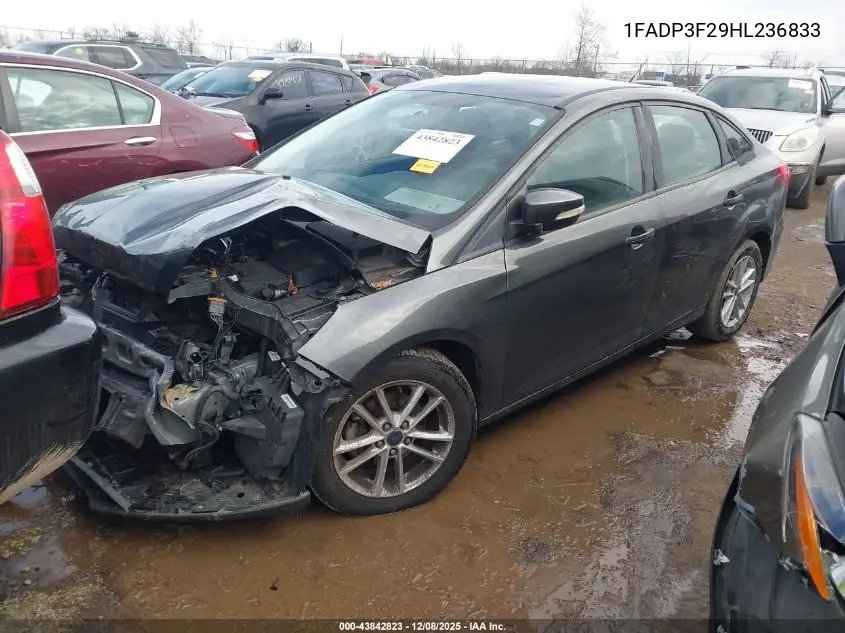 1FADP3F29HL236833 2017 Ford Focus Se