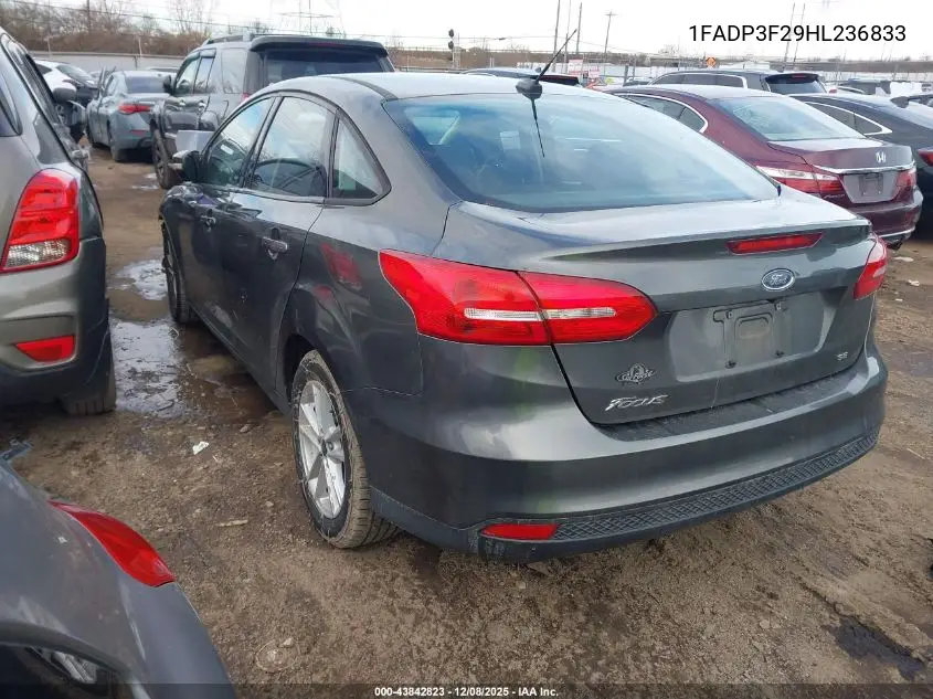 1FADP3F29HL236833 2017 Ford Focus Se