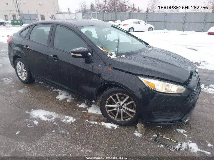1FADP3F25HL282756 2017 Ford Focus Se