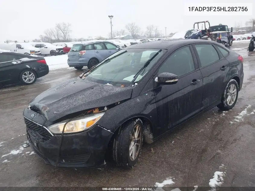 1FADP3F25HL282756 2017 Ford Focus Se