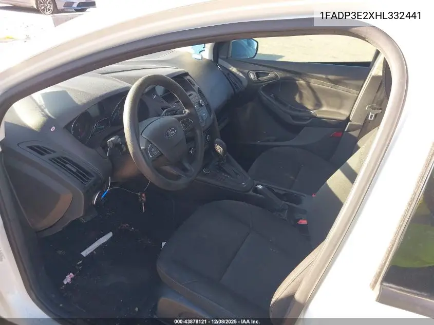 1FADP3E2XHL332441 2017 Ford Focus S