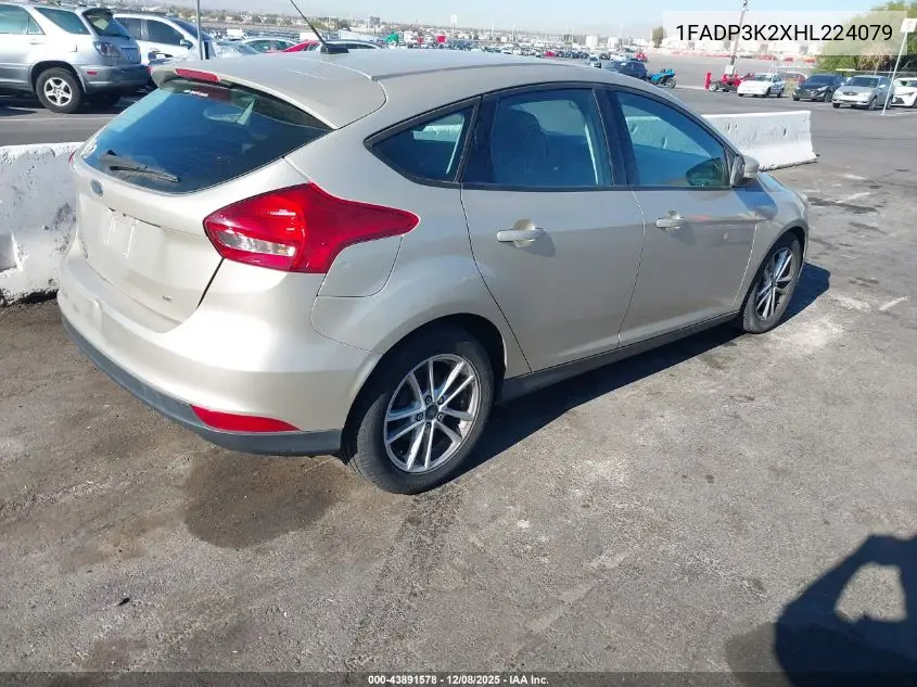 1FADP3K2XHL224079 2017 Ford Focus Se