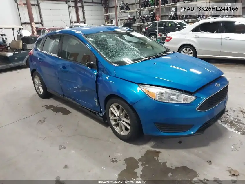 1FADP3K26HL244166 2017 Ford Focus Se