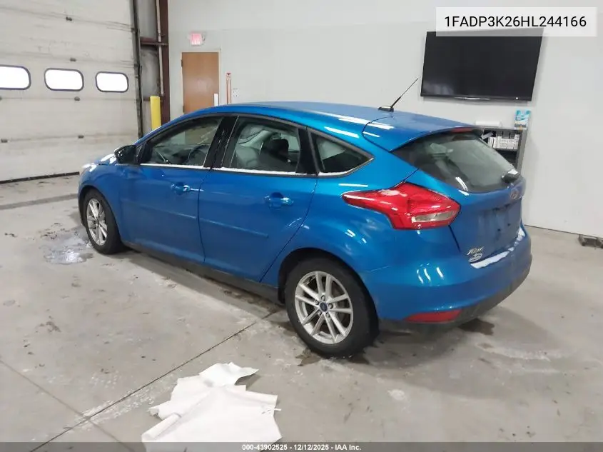 1FADP3K26HL244166 2017 Ford Focus Se