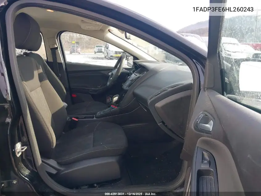 1FADP3FE6HL260243 2017 Ford Focus Se