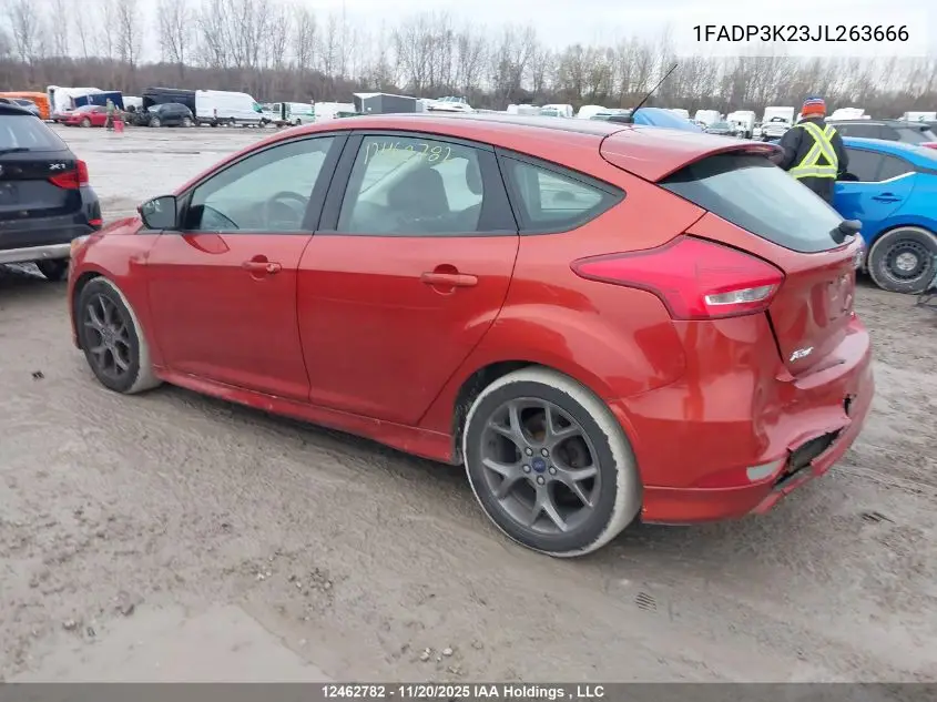 1FADP3K23JL263666 2018 Ford Focus Se
