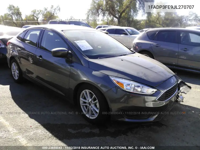 1FADP3FE9JL270707 2018 Ford Focus Se