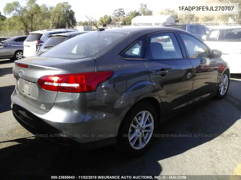 1FADP3FE9JL270707 2018 Ford Focus Se