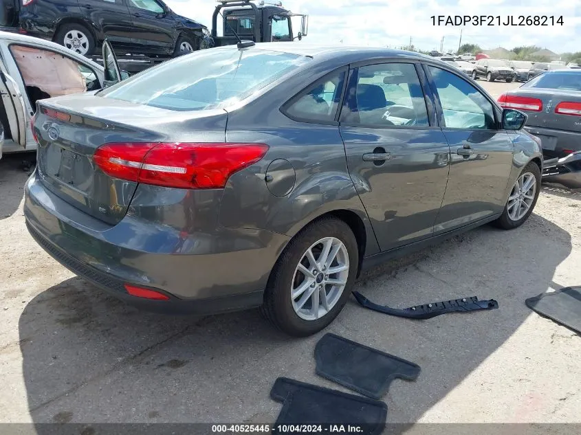 1FADP3F21JL268214 2018 Ford Focus Se