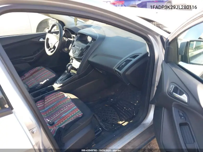 1FADP3K29JL280116 2018 Ford Focus Se