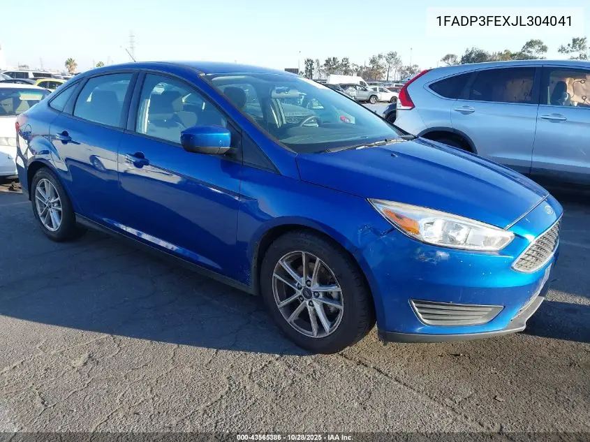 1FADP3FEXJL304041 2018 Ford Focus Se