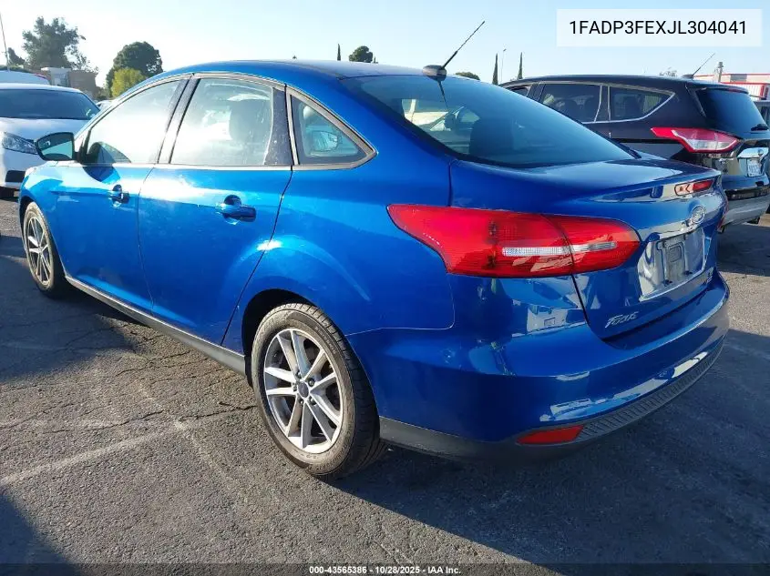 1FADP3FEXJL304041 2018 Ford Focus Se