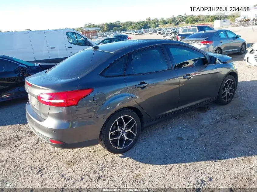 1FADP3H26JL234458 2018 Ford Focus Sel