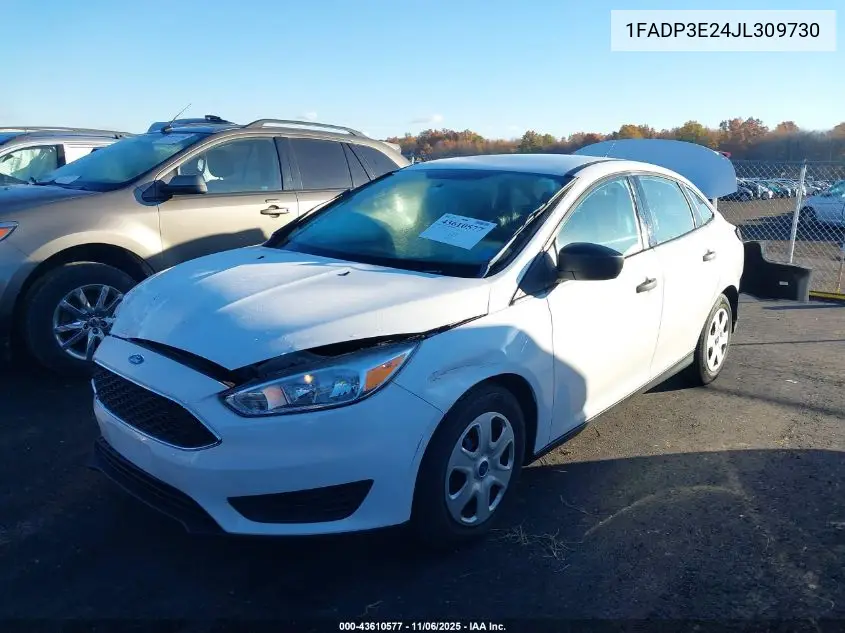 1FADP3E24JL309730 2018 Ford Focus S