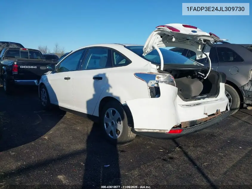 1FADP3E24JL309730 2018 Ford Focus S