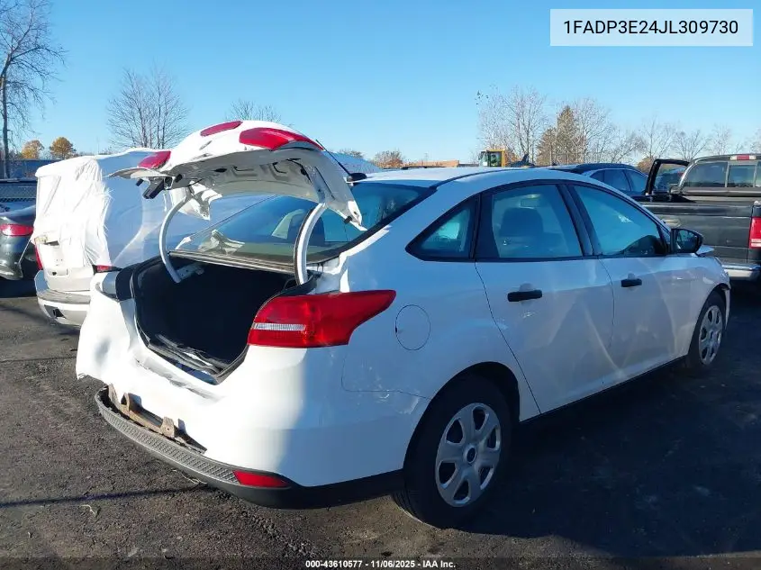 1FADP3E24JL309730 2018 Ford Focus S