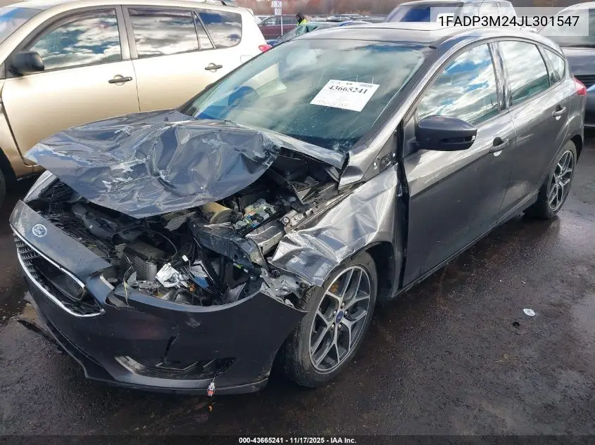 1FADP3M24JL301547 2018 Ford Focus Sel