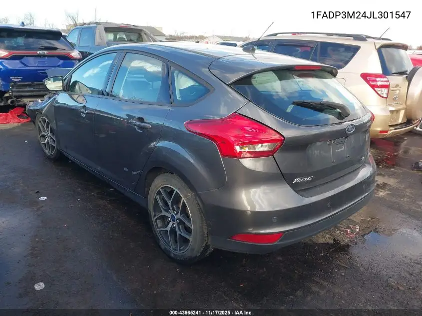 1FADP3M24JL301547 2018 Ford Focus Sel
