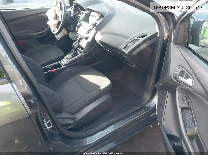 1FADP3M24JL301547 2018 Ford Focus Sel