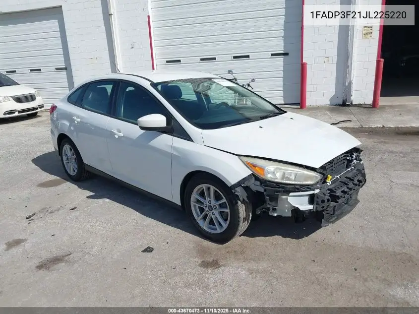 1FADP3F21JL225220 2018 Ford Focus Se