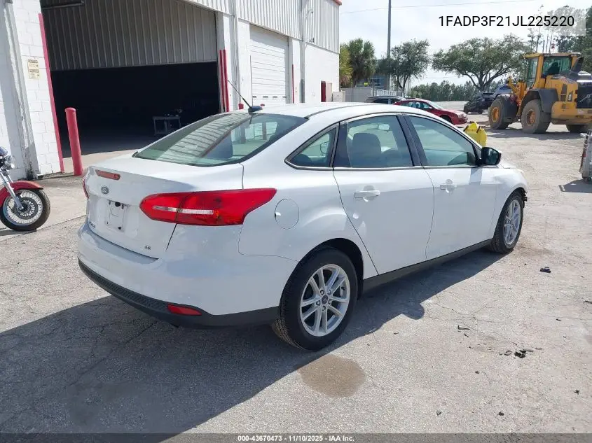 1FADP3F21JL225220 2018 Ford Focus Se