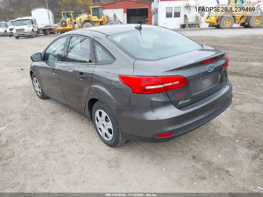1FADP3E28JL239469 2018 Ford Focus S