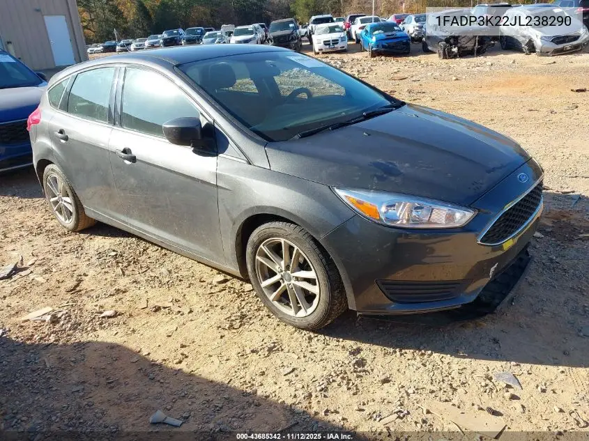 1FADP3K22JL238290 2018 Ford Focus Se