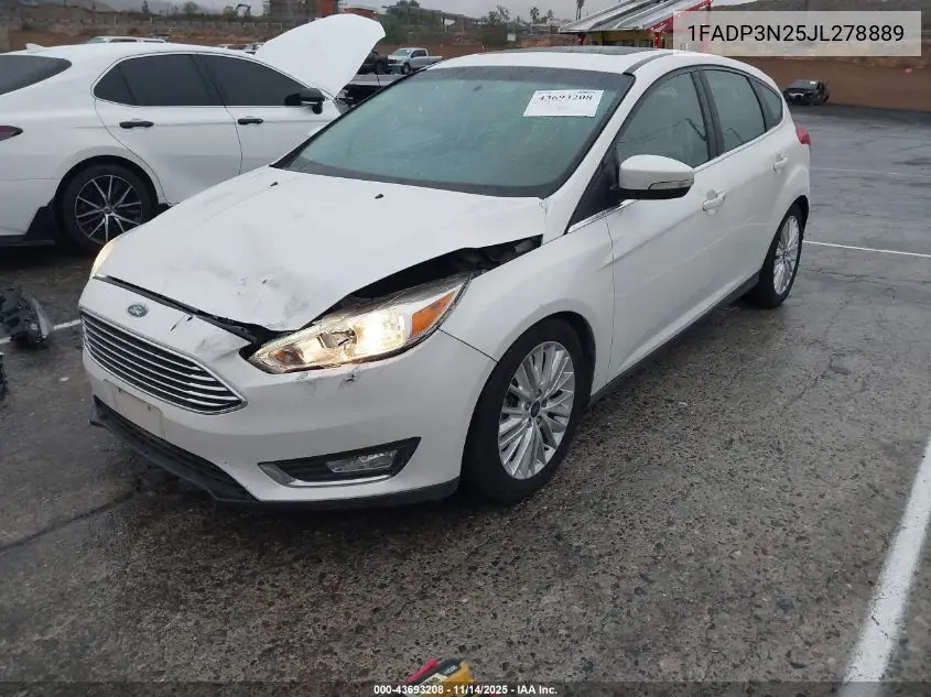 1FADP3N25JL278889 2018 Ford Focus Titanium