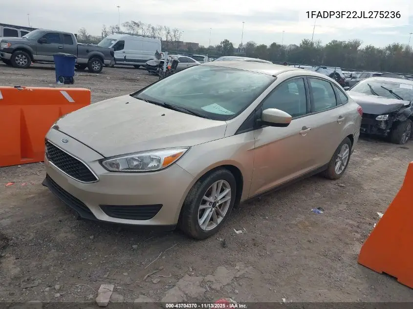 1FADP3F22JL275236 2018 Ford Focus Se